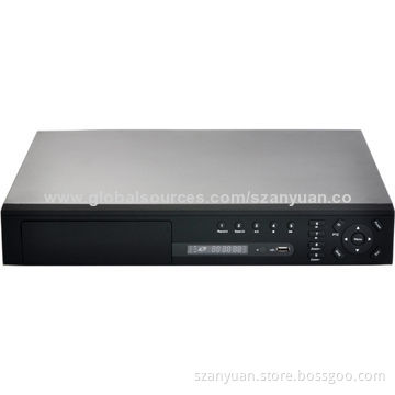24CH Network DVR, H.264/D1, Supports 1,080P High-definition, Onvif 2.0, P2P Cloud Service